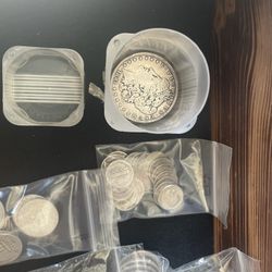 %90 Silver Slabbed And Raw