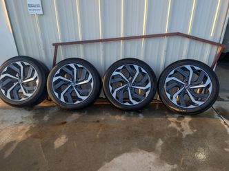 Audi sport wheels and Continental tires!