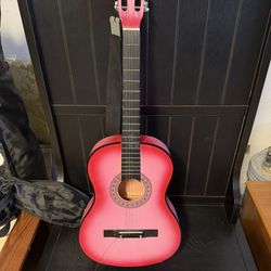 Pink Girls Guitar