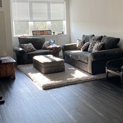 Couch, Love Seat, and Otterman