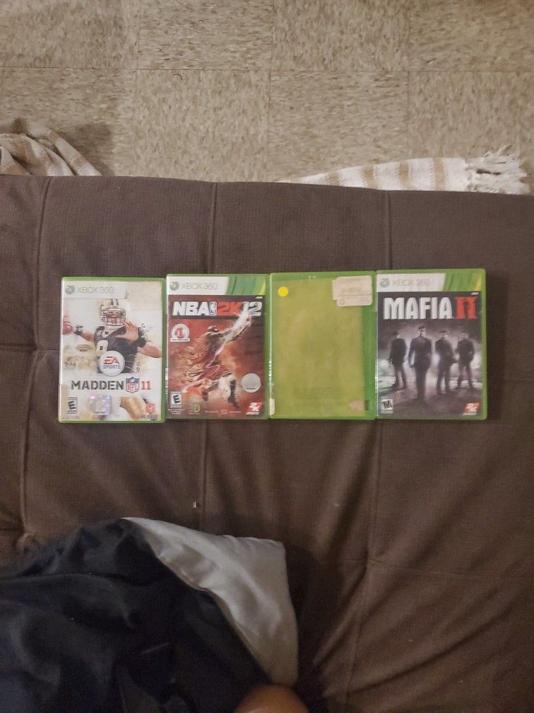 4 Xbox 360 Games