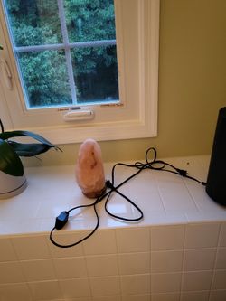 Himalayan salt lamp ×2