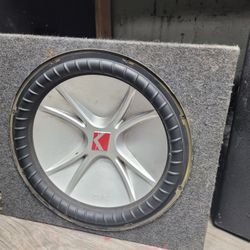 Kicker Crv 15 In Ported Box