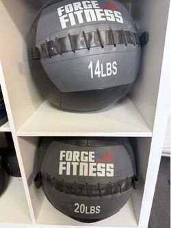 Forge Fitness Wall Balls – 14 lb & 20 lb