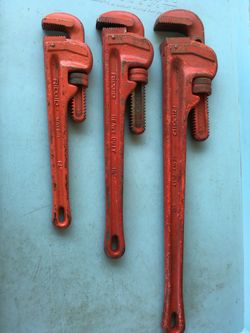 Ridget Pipe wrenches