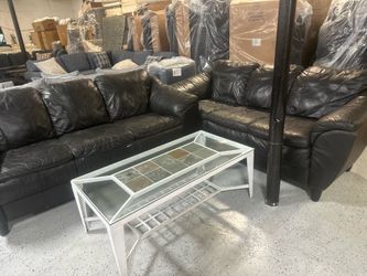 Sofa black used