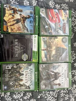 X box one/360 New / used - games AND 360 console with 2 controllers