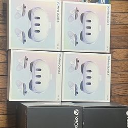 PS Portal, Meta Quest 3, Xbox Series x, NCAA 25, Wireless Controller, Blink Cameras