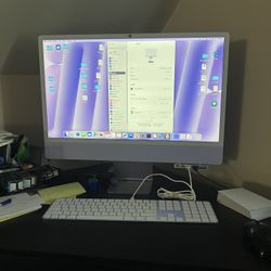 Apple iMac 24in, M4, 32gb Ram, 2tb Hard Drive 