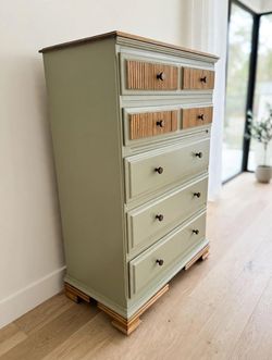 5 drawer sage dresser