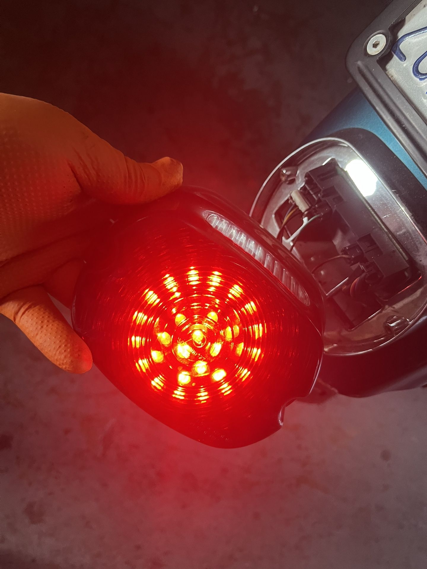 Moons Mc Harley Davidson Tail Light
