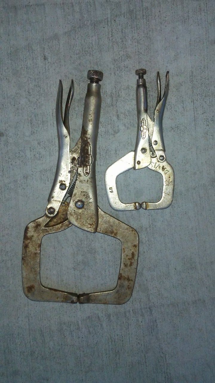 Set Locking C-Clamps