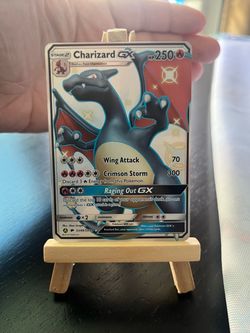 NM Charizard GX Shiny Holo Rare Hidden Fates