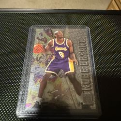 1996-97 Fleer Metal Kobe Bryant Rookie Card #181 Los Angeles Lakers
