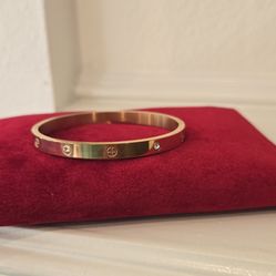 Brand New Rose Gold Bangle Bracelet