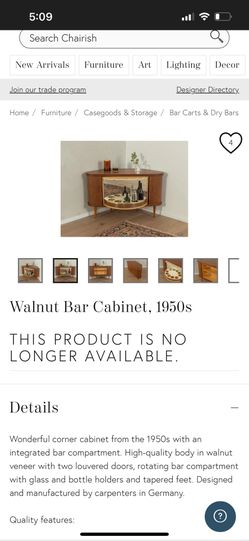 Vintage Bar Cabinet
