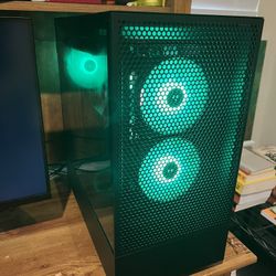 PC Tower. Corsair Motherboard. 1 RAM Stick