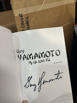 Gary Yamamoto My Life With Fish Book Signed