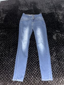 S.O.N.G. Women’s Curvy High Rise Skinny Ankle Jeans Size 5 / 27 Blue