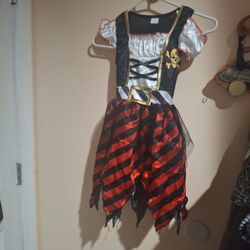 Girls Pirate Halloween Costume Dress