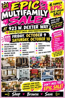 Epic garage sale!!!