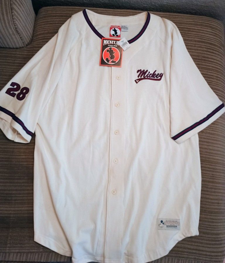 Vintage Mickey Mouse Jersey 