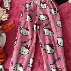 Two Pairs Of Hello Kitty Pajamas