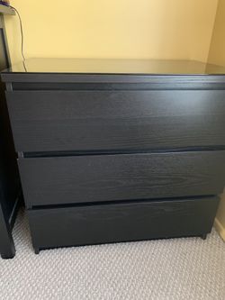 Night stand shelf espresso