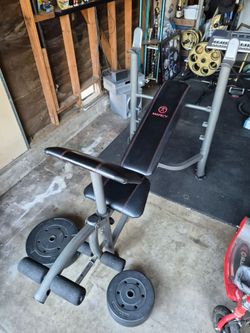 Marcy Bench with Weights