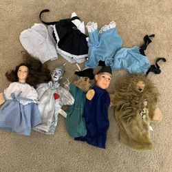 Classic Puppet Set Wizard Of Oz