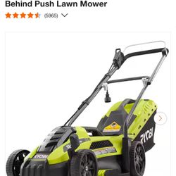 RYOBI 13 in. 11 Amp Corded Electric Walk Behind Push Lawn Mower