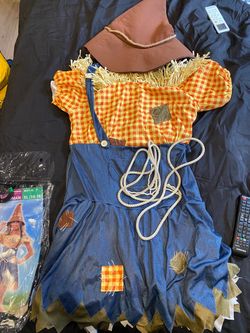 Women's Scarecrow Halloween Costume XL