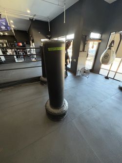 Standing punching bag