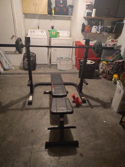 Bar,Bench,Weights