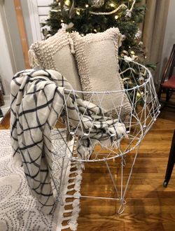 Vintage Style Collapsible Laundry Basket