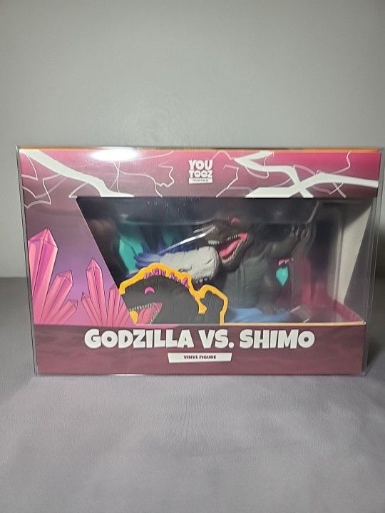 You Tooz Godzilla vs Shimo Vinyl Figure NIB With Soft Protector (Q)