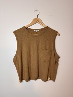 Brown Crop Top 