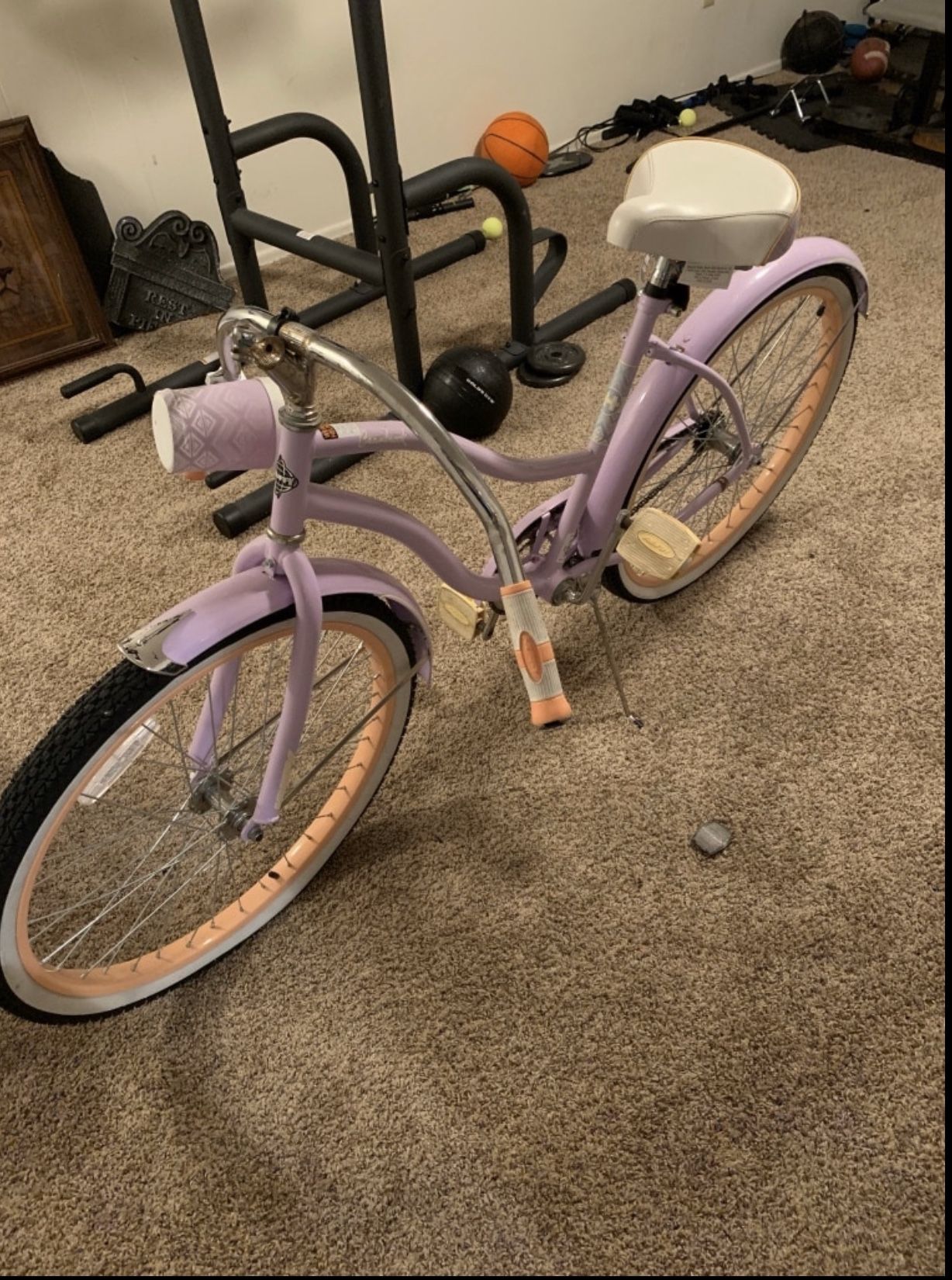 Purple bike