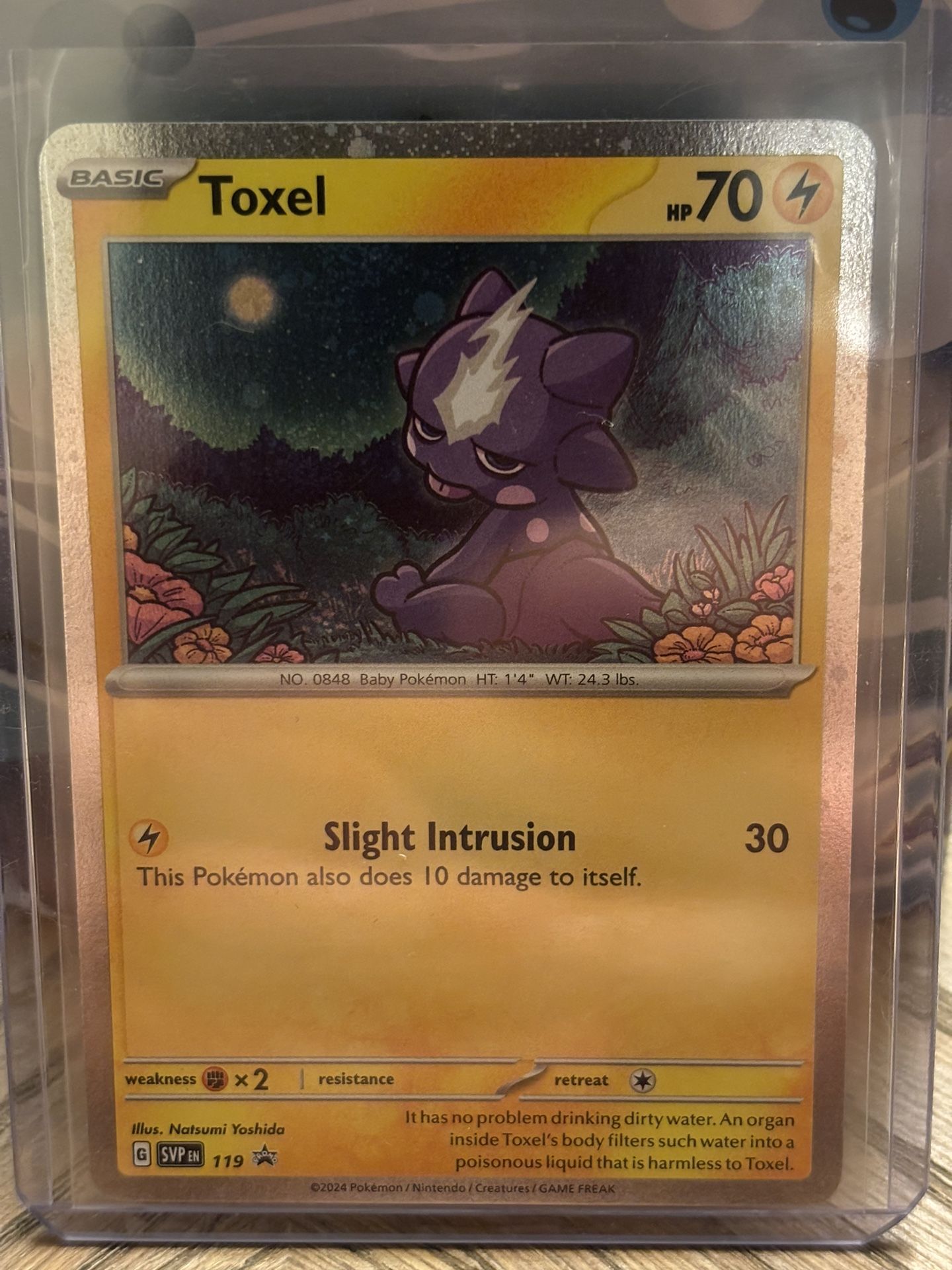 Toxel SVP 119 COSMOS HOLO - Black Star Promo - Twilight Masquerade