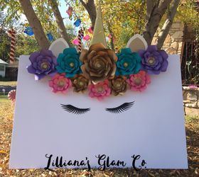 Unicorn backdrop/party Decorations/party decor-more themes available