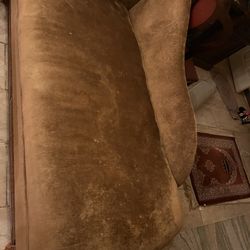 Loveseat and coffee table