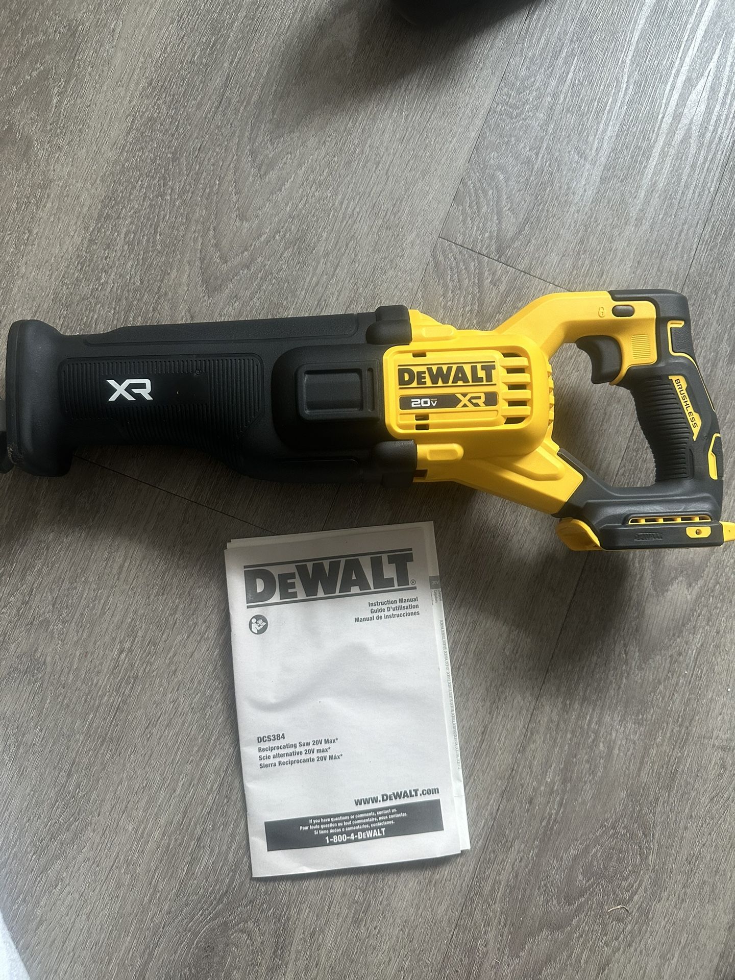 Dewalt Sawzall Tool Only 