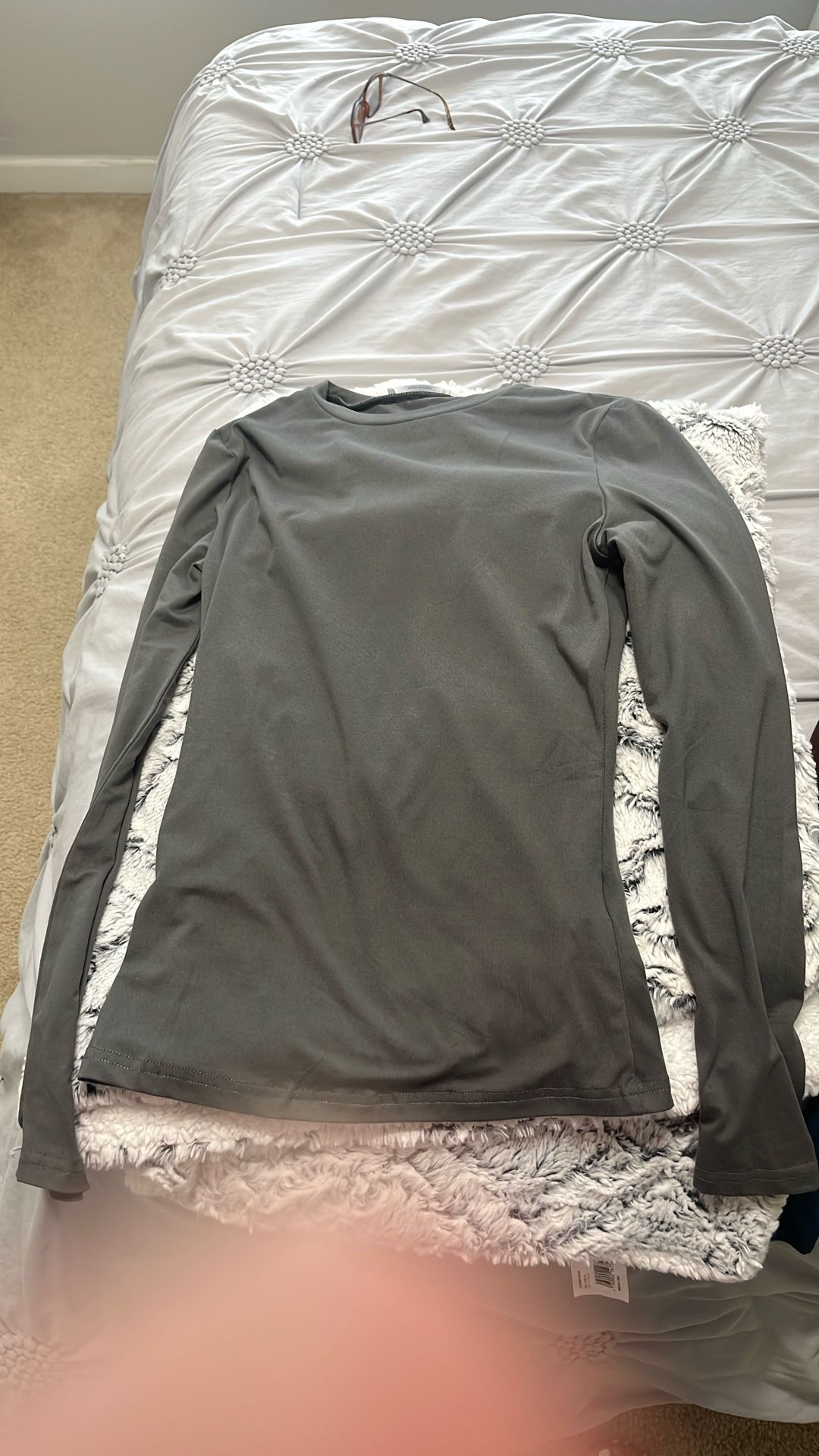 xs long sleeve fitted shirt