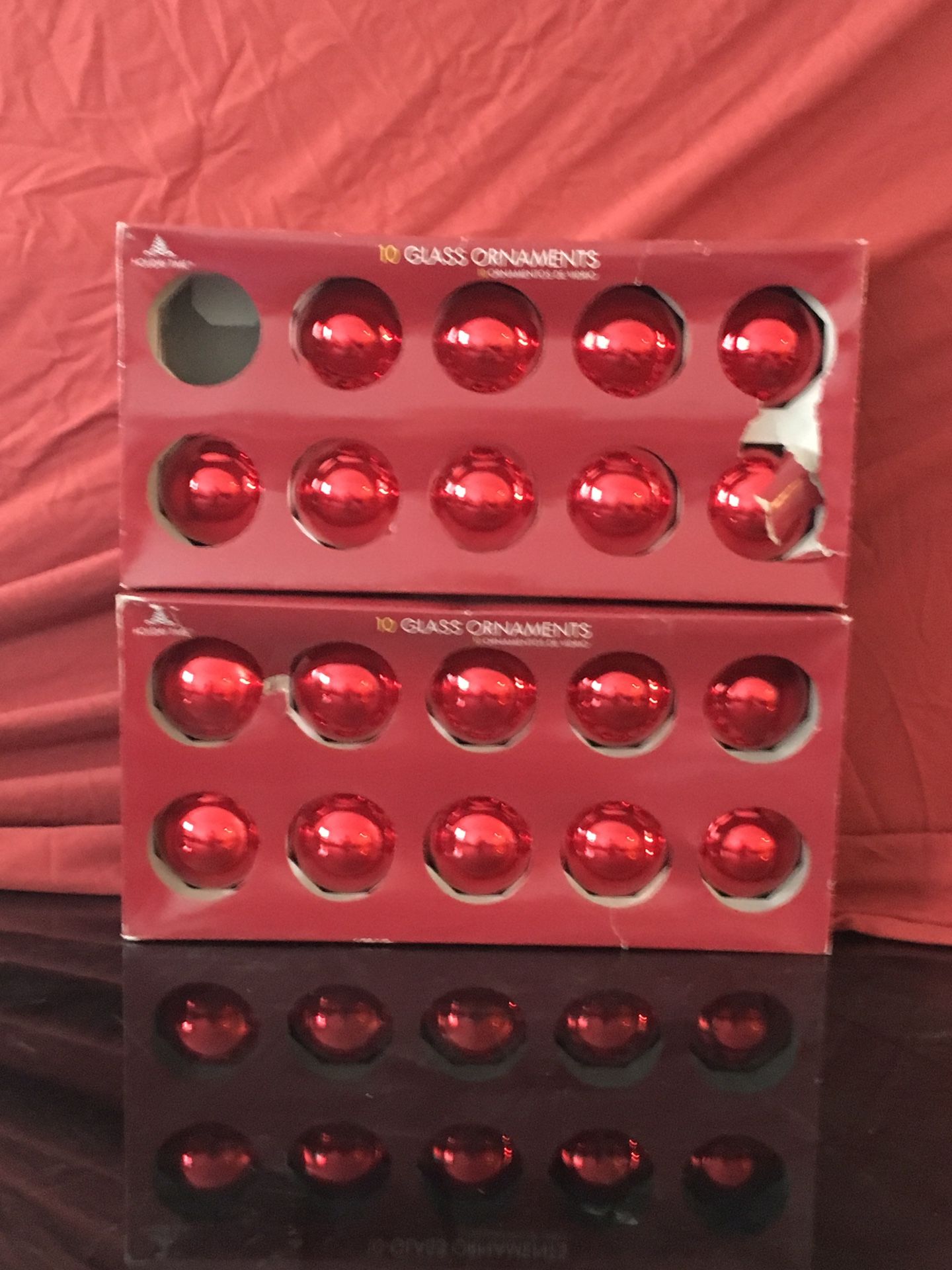 Christmas Glass Ornaments