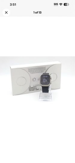 Apple Watch Ultra 49mm Titanium GPS + Cellular Midnight Ocean Band A2622