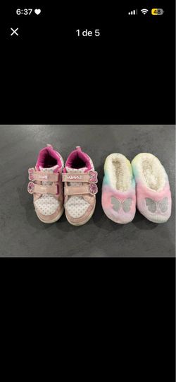 Tenis y pantuflas talla 11