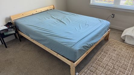 Bed farme and mattress