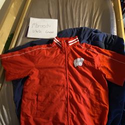 Vintage Wisconsin Windbreaker
