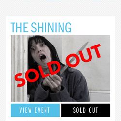 Cinespia : The Shinning 