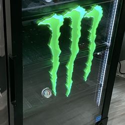 monster energy fridge